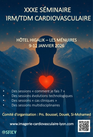 30ᵉ édition séminaire intensif IRM/TDM cardiaque