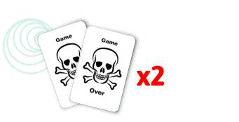 2 carte game over